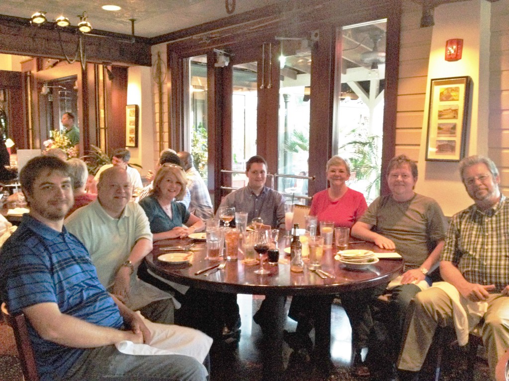 Cook & Co. Staff Dining at Pappadeaux's